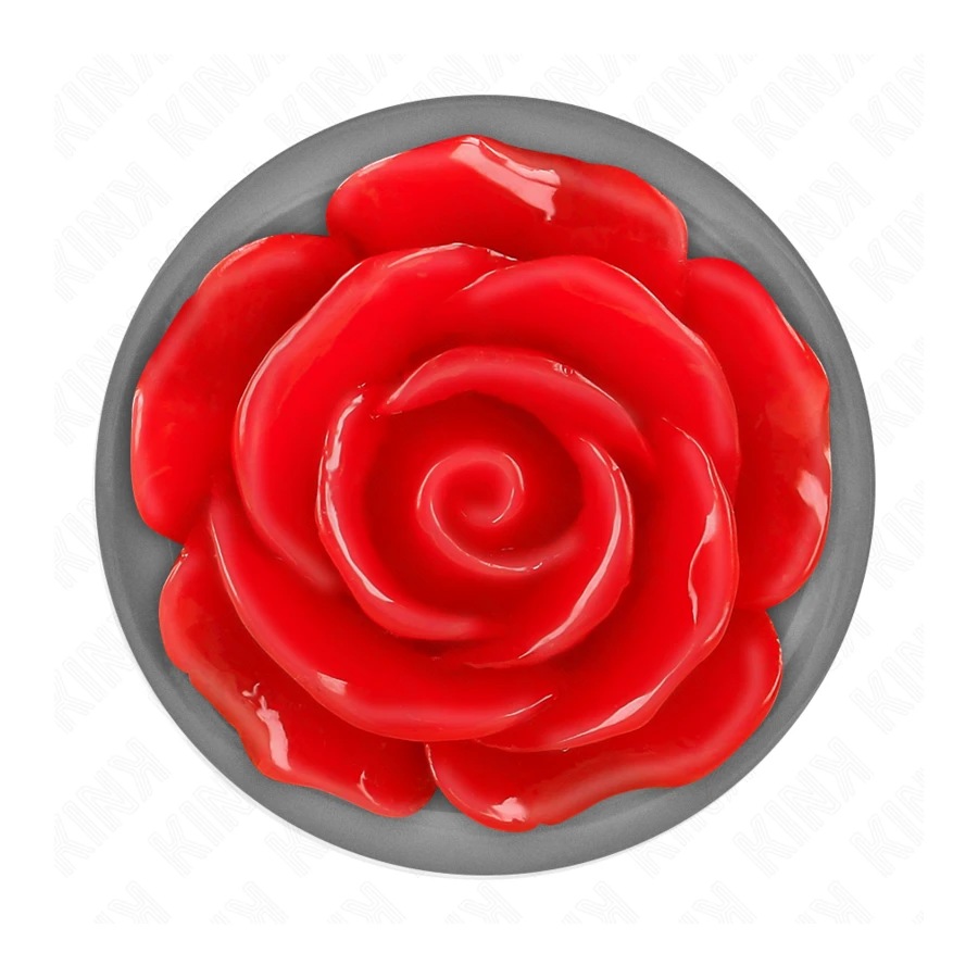 KINK - PLUG ANALE ROSA ROSSO TAGLIA L